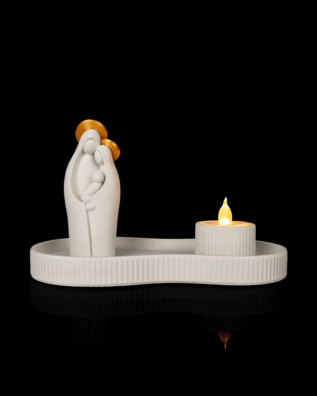 Bandeja Orgânica com Porta-Velas (foto 5 de 9)